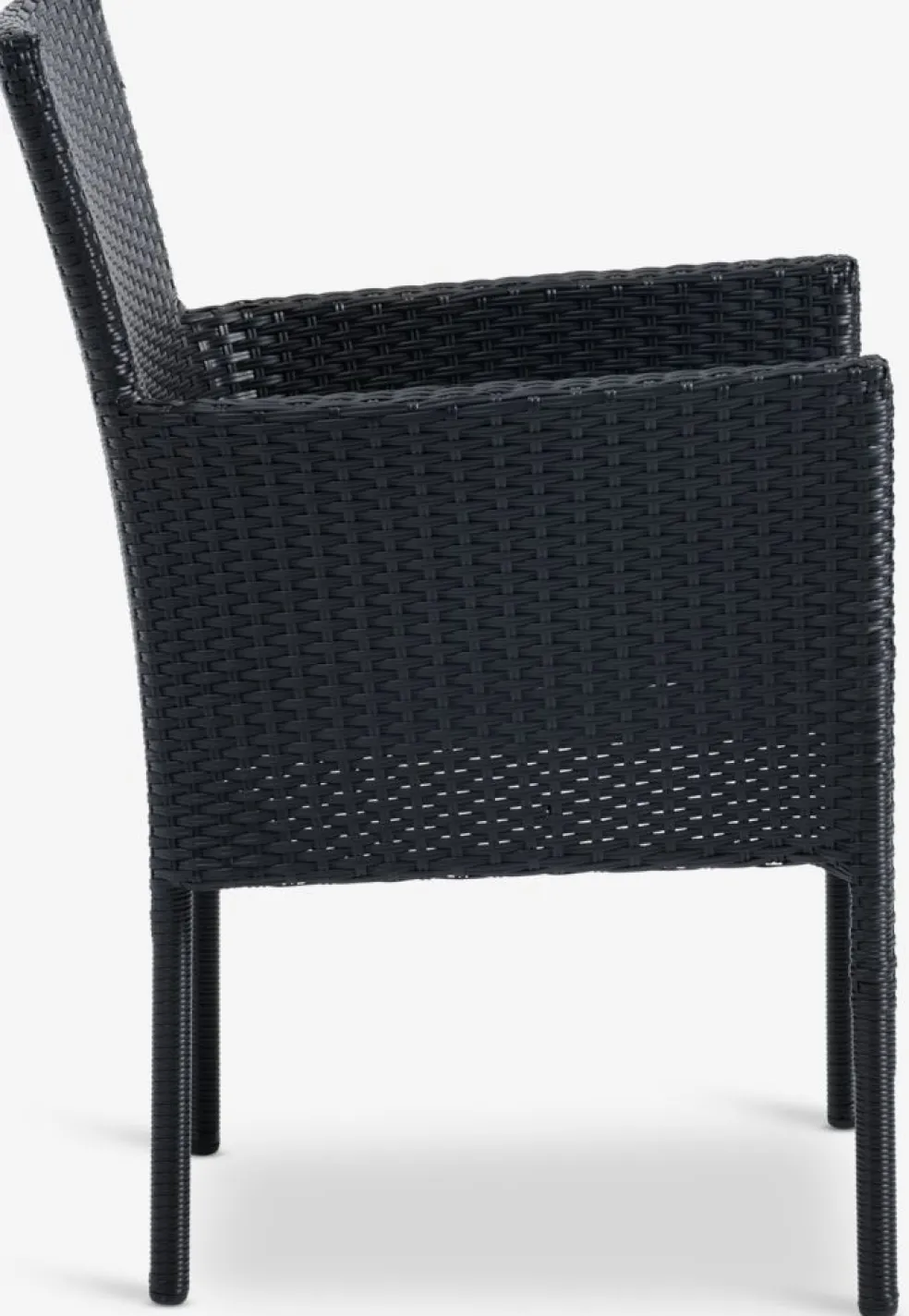 THY + AIDTTHY L60 table + 2 AIDT chaises noir