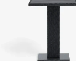 THY + GUDHJEMTHY L60 table + 2 GUDHJEM chaises noir