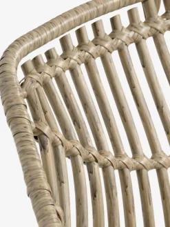THY + ILDERHUSETHY L60 table noir + 2 ILDERHUSE chaises naturel