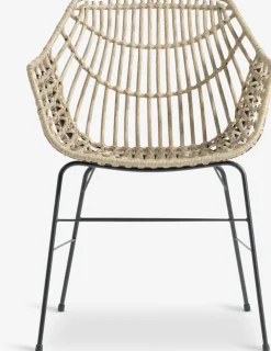 THY + ILDERHUSETHY L60 table + 2 ILDERHUSE chaises naturel