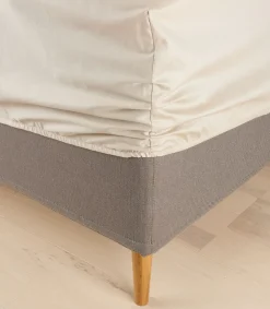 TINEGoldDrap-housse Satin TINE 140x200x35 beige