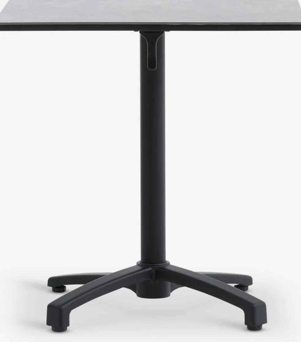 TIPMOSETable bistrot TIPMOSE l70xL70 gris