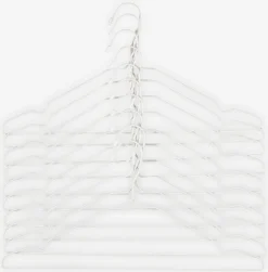 TONNICintres TONNI L43cm 10pcs/pqt blanc