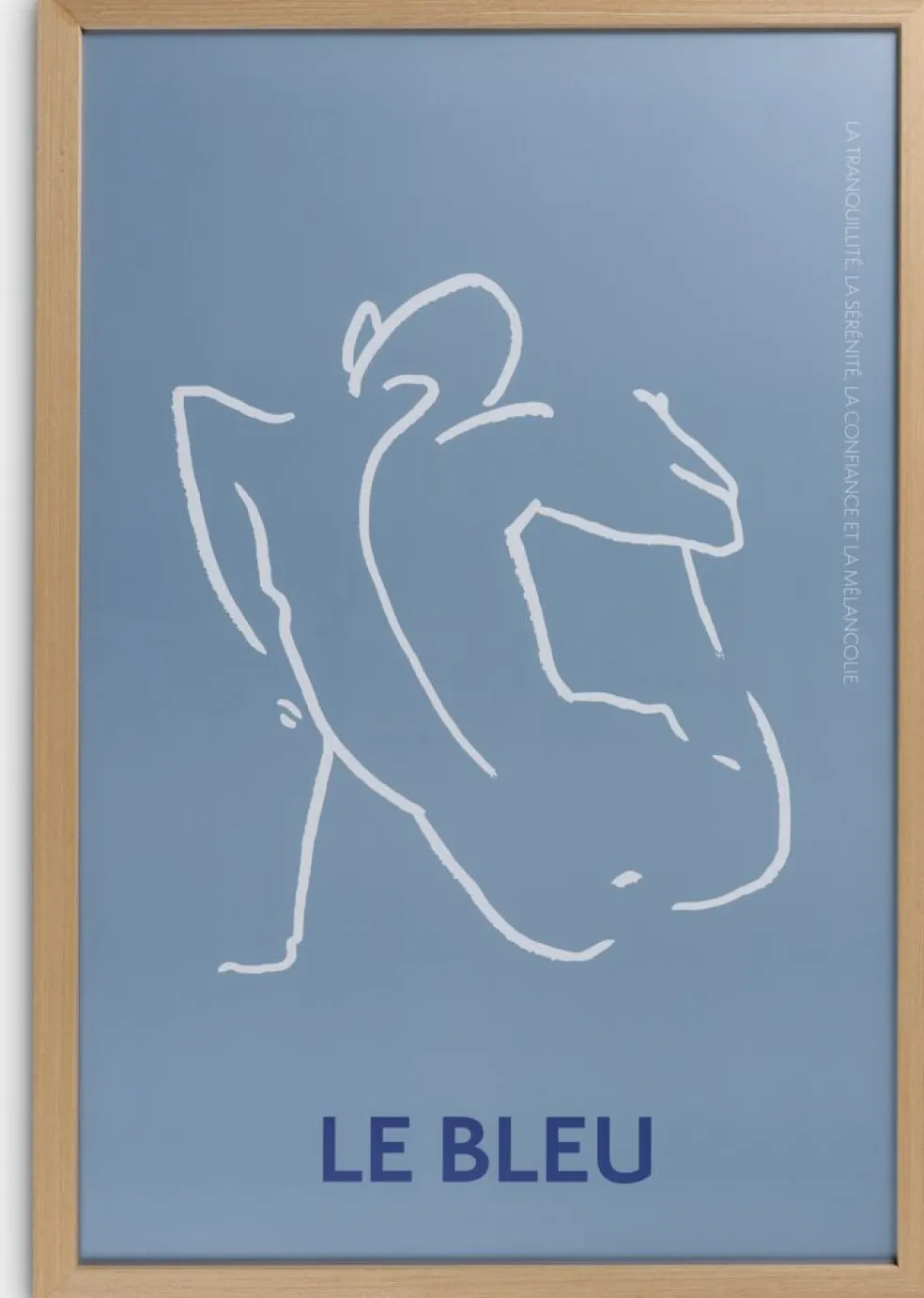 TORDCadre photo TORD 60x90cm bois clair