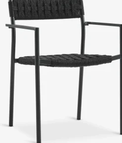 TRILLEVALLENChaise empilable TRILLEVALLEN noir