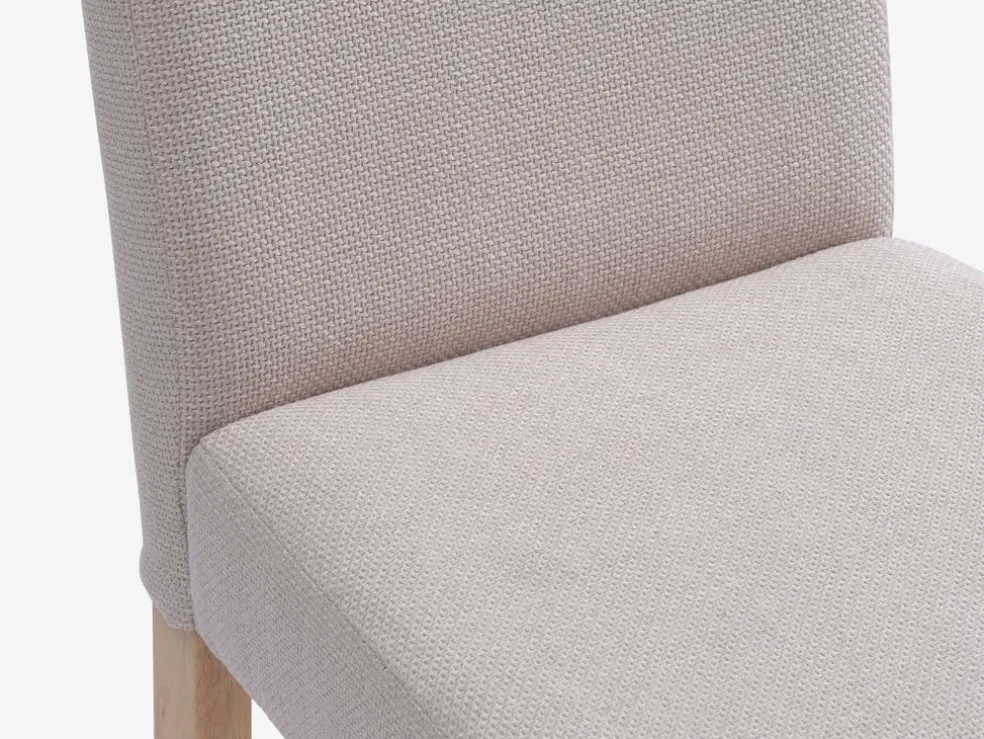 TUREBYChaise TUREBY tissu beige