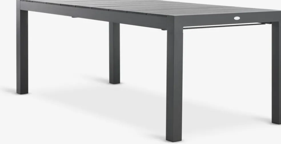 TYDAL + GUDHJEMTYDAL L208/272 table + 4 GUDHJEM chaises noir