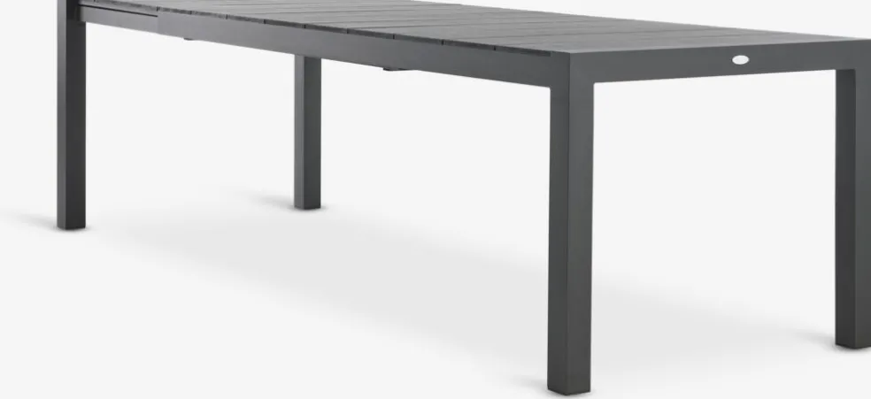 TYDAL + GUDHJEMTYDAL L208/272 table + 4 GUDHJEM chaises noir
