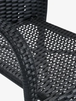 TYDAL + GUDHJEMTYDAL L208/272 table + 4 GUDHJEM chaises noir