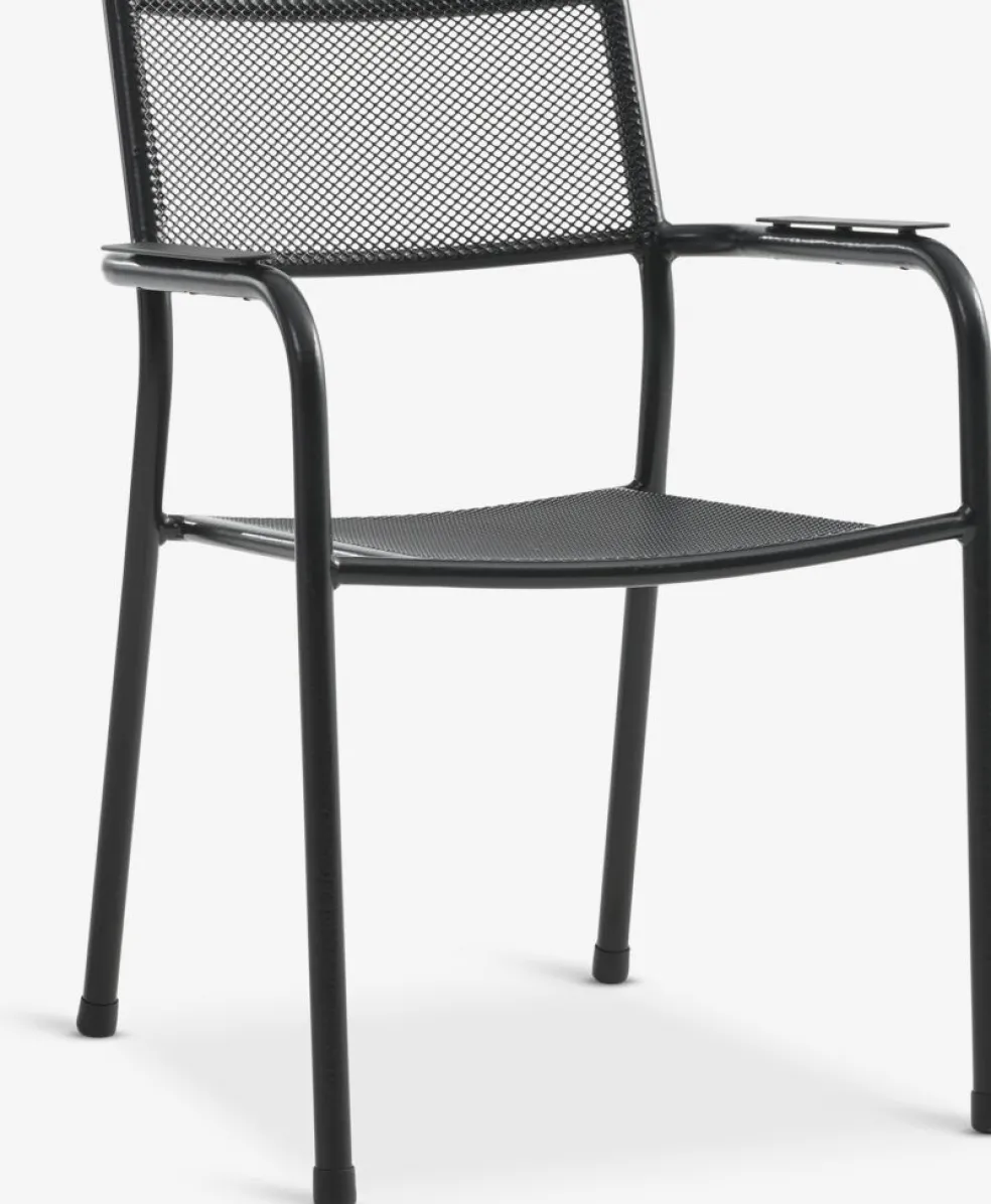 TYDAL + HEMSEDALTYDAL L208/272 table + 4 HEMSEDAL chaises noir