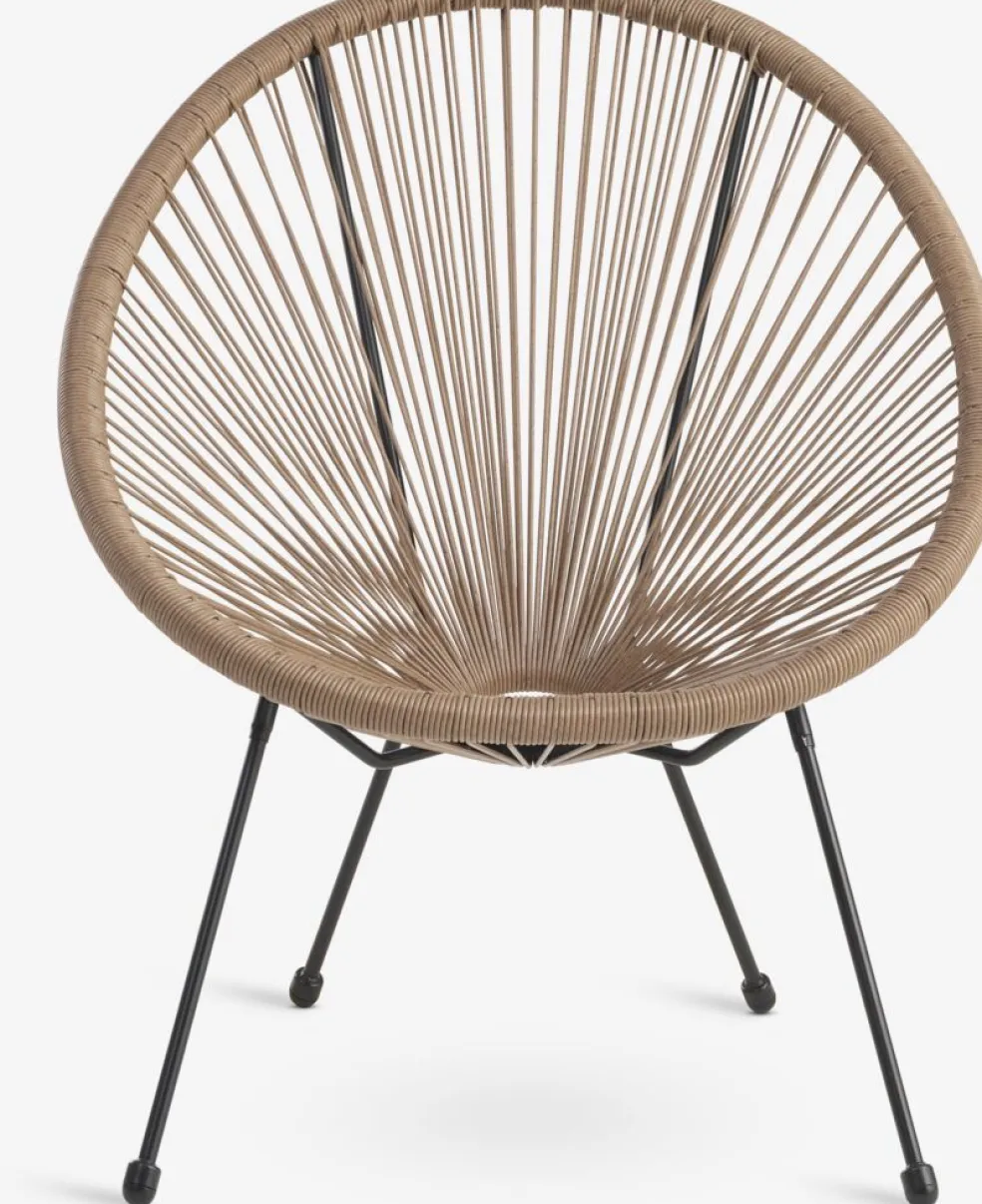 UBBERUPFauteuil lounge d'extérieur UBBERUP naturel
