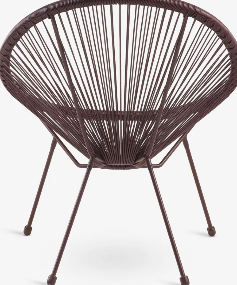 UBBERUPFauteuil lounge d'extérieur UBBERUP aubergine
