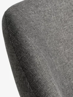 UDSBJERGFauteuil UDSBJERG tissu gris/chêne