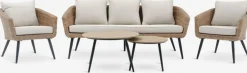 UDSTRUPEnsemble lounge UDSTRUP 5 personnes naturel