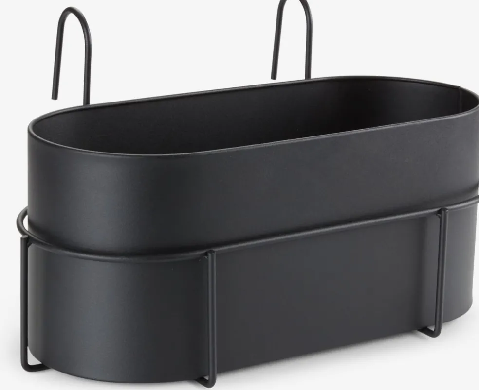 UGLEBalconnière UGLE l23xL37xH22 noir