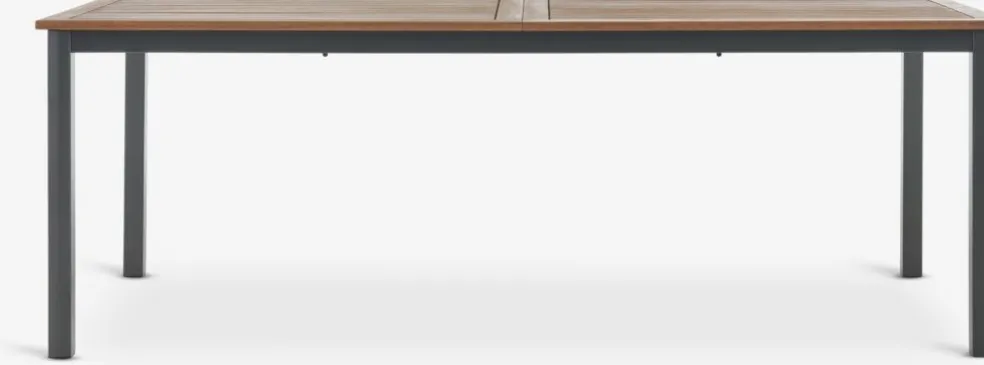 ULBJERG + HAMRAULBJERG L214/297 table + 4 HAMRA chaises eucalyptus