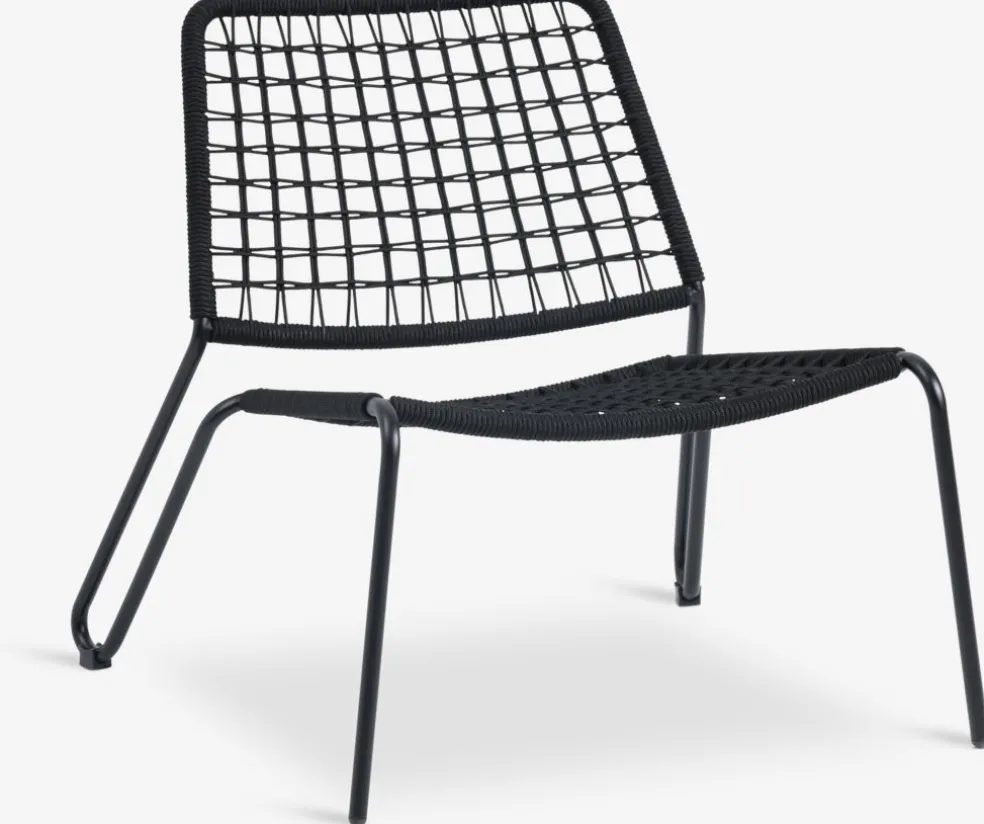 ULLAREDFauteuil lounge ULLARED noir