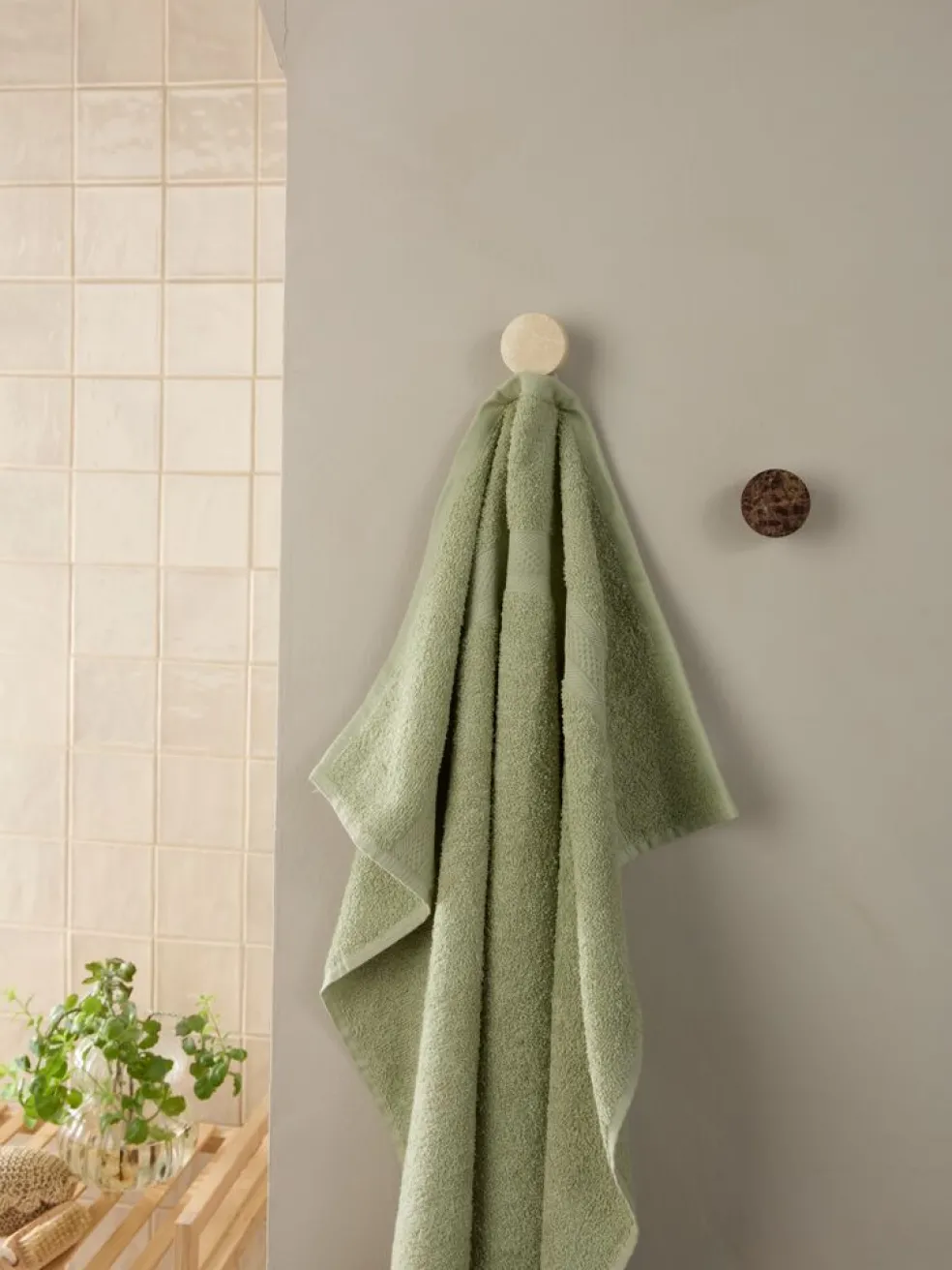 UPPSALABasicServiette de toilette UPPSALA 50x90cm vert clair