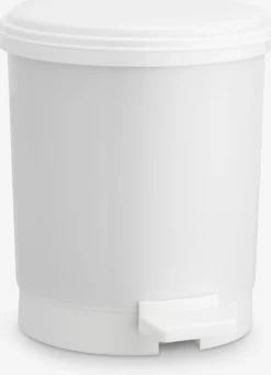 UTBYPoubelle à pédale UTBY 3L plastique blanc