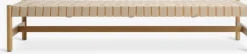 VADEHAVETBanquette VADEHAVET 189x67 tissu naturel/chêne naturel