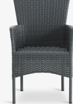VAMDRUP + AIDTVAMDRUP Ø120 table + 4 AIDT chaises gris