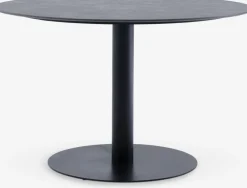 VAMDRUP + AIDTVAMDRUP Ø120 table + 4 AIDT chaises gris