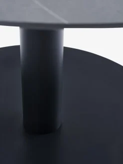 VAMDRUP + GILJAVAMDRUP Ø120 table + 4 GILJA chaises gris