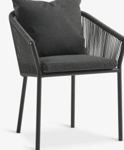 VAMDRUP + GILJAVAMDRUP Ø120 table + 4 GILJA chaises gris
