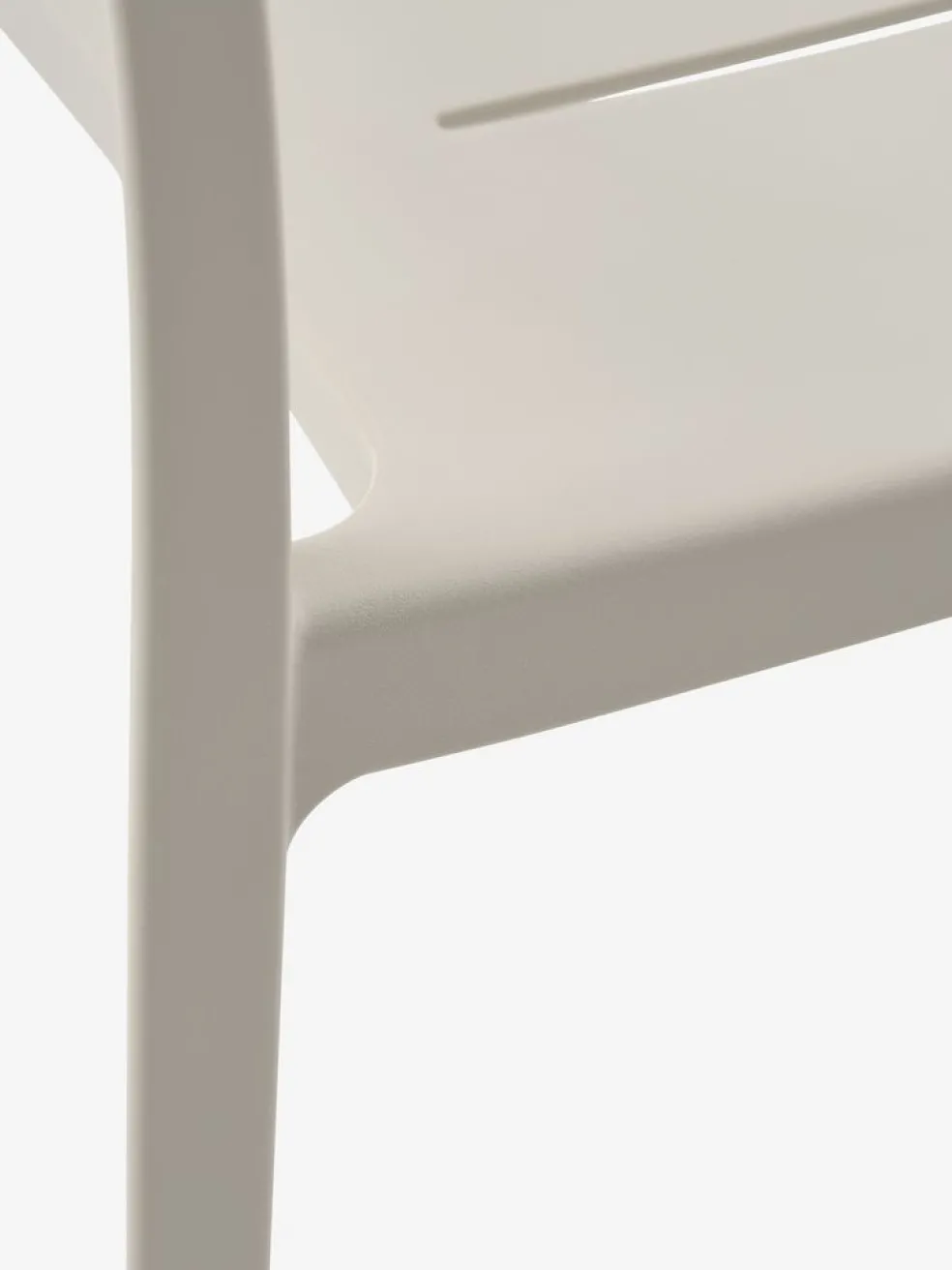 VAMDRUP + INGSTRUPVAMDRUP Ø120 table + 4 INGSTRUP chaises beige