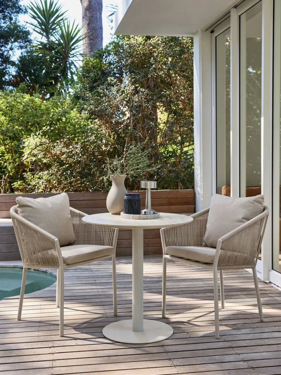 VAMDRUPTable bistrot VAMDRUP Ø70 beige