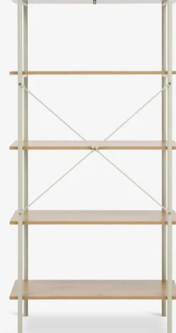 VANDBORGÉtagère VANDBORG 5 tablettes coloris chêne naturel/beige