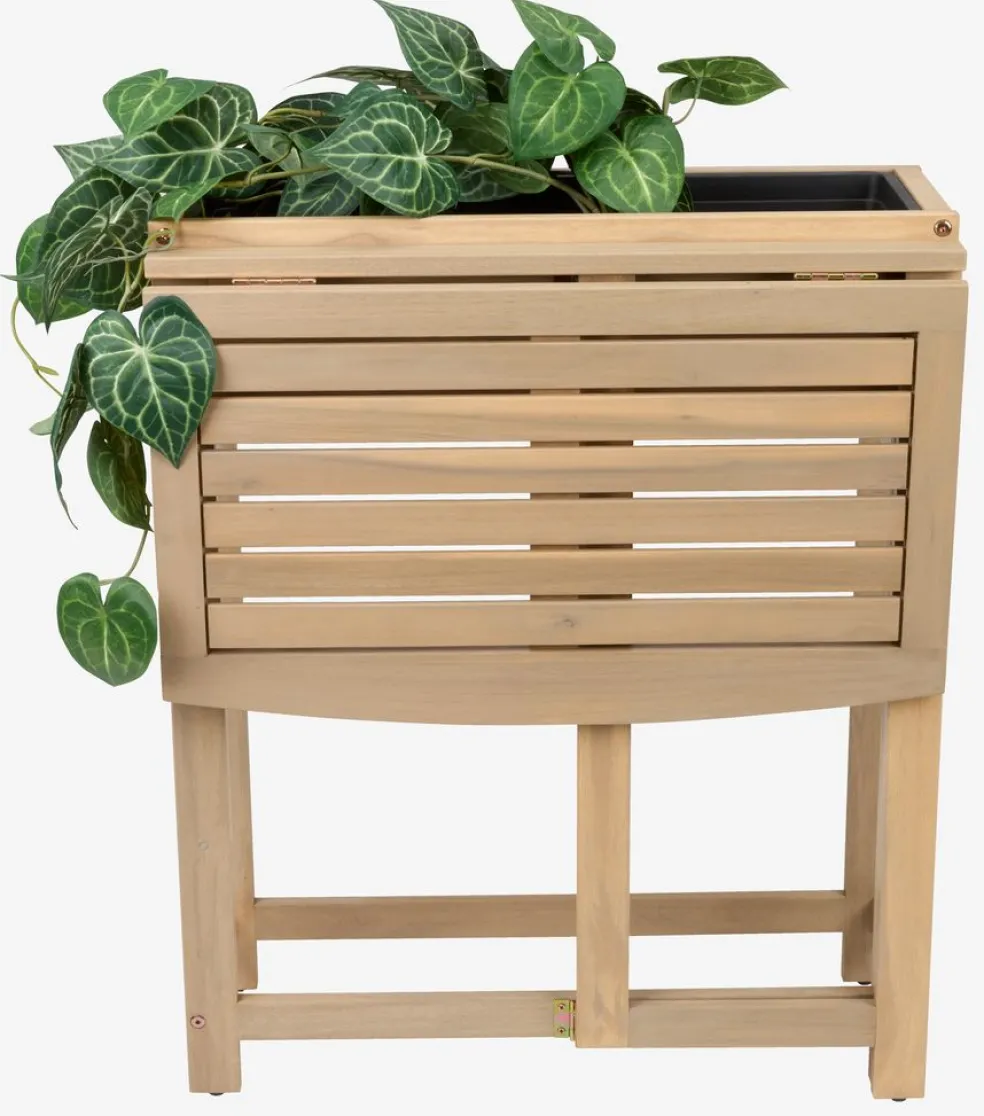VANDREFALKTable pliante VANDREFALK 64x63 bois d'acacia