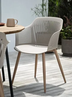 VANTOREChaise de jardin VANTORE sable foncé