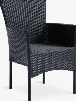 VATTRUP + AIDTVATTRUP L206/321 table + 4 AIDT chaises noir