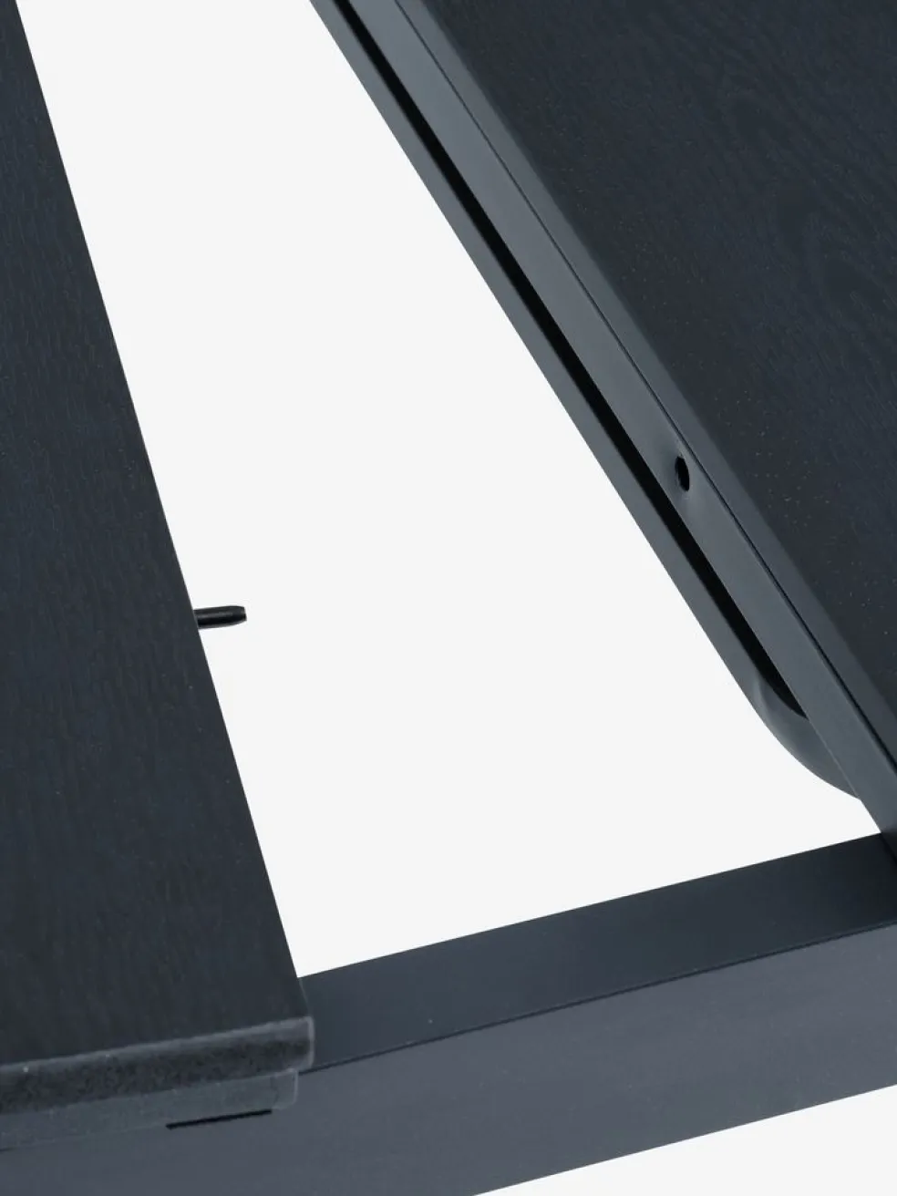 VATTRUP + GAMMELBYVATTRUP L172/276 table noir + 4 GAMMELBY chaises gris