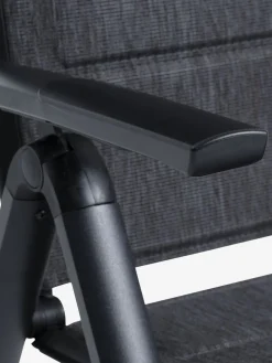 VATTRUP + MYSENVATTRUP L206/321 table noir + 4 MYSEN chaises gris