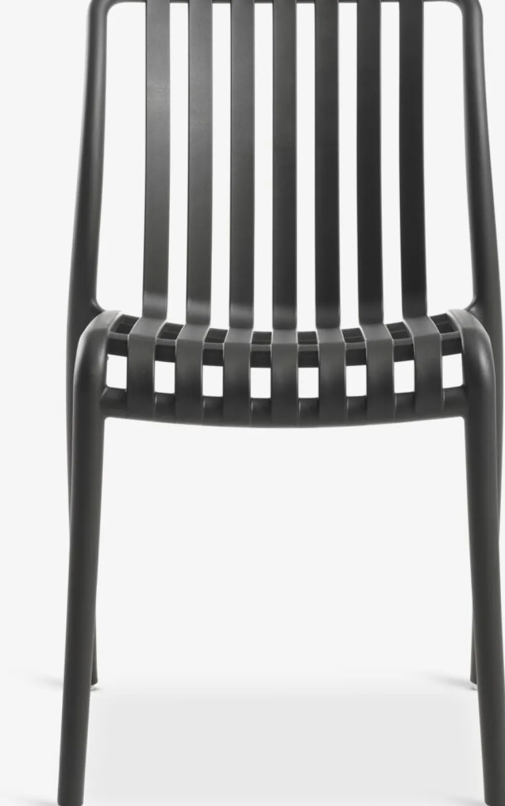 VEDDUMChaise empilable VEDDUM noir