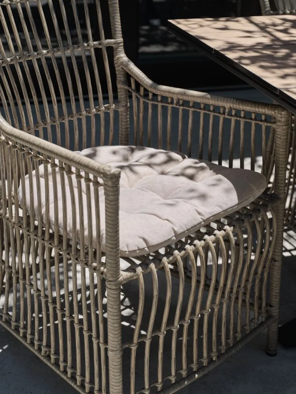 VEJRHOLMCoussin de jardin pour chaise VEJRHOLM sable