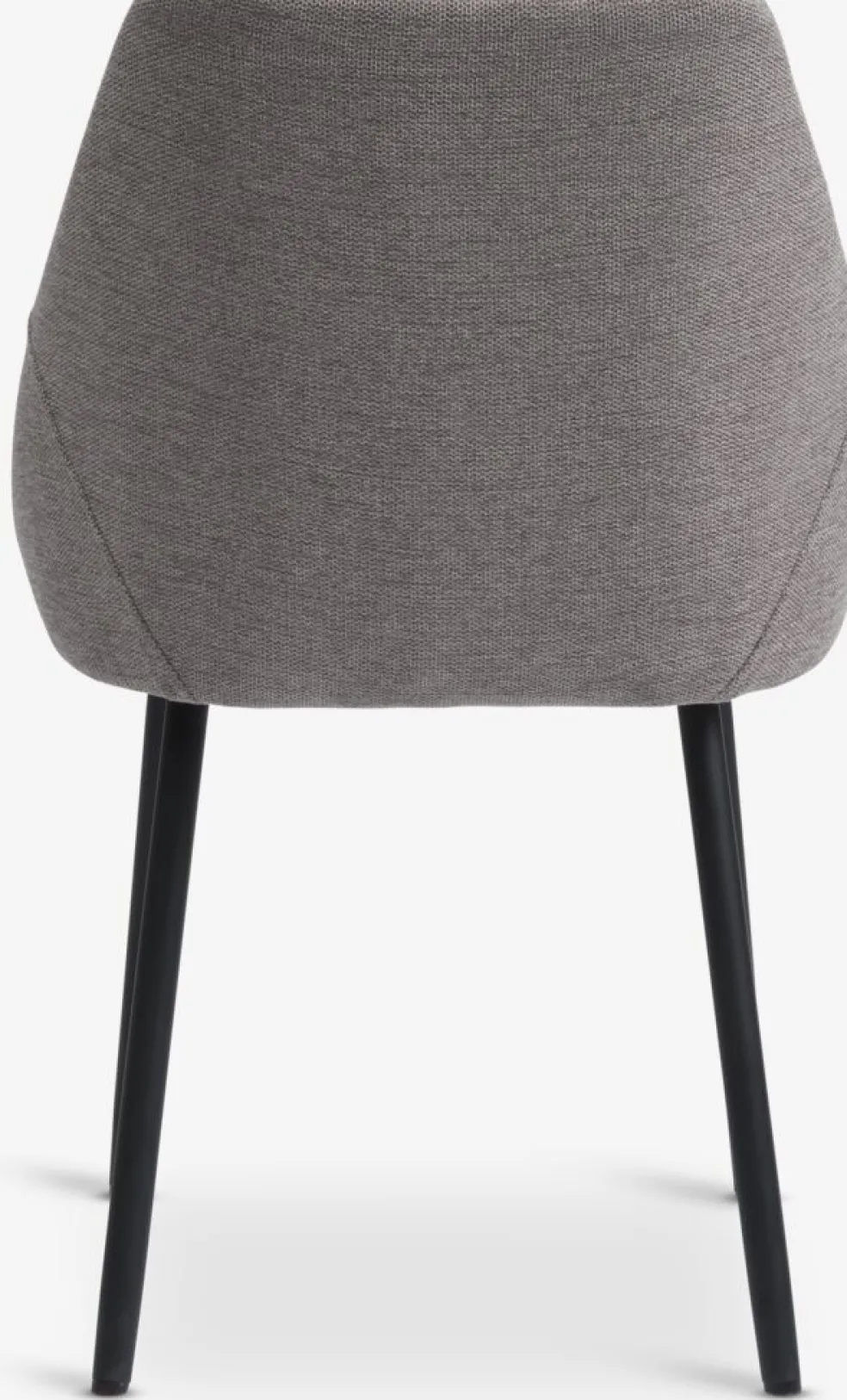 VELLEVChaise VELLEV tissu sable/noir