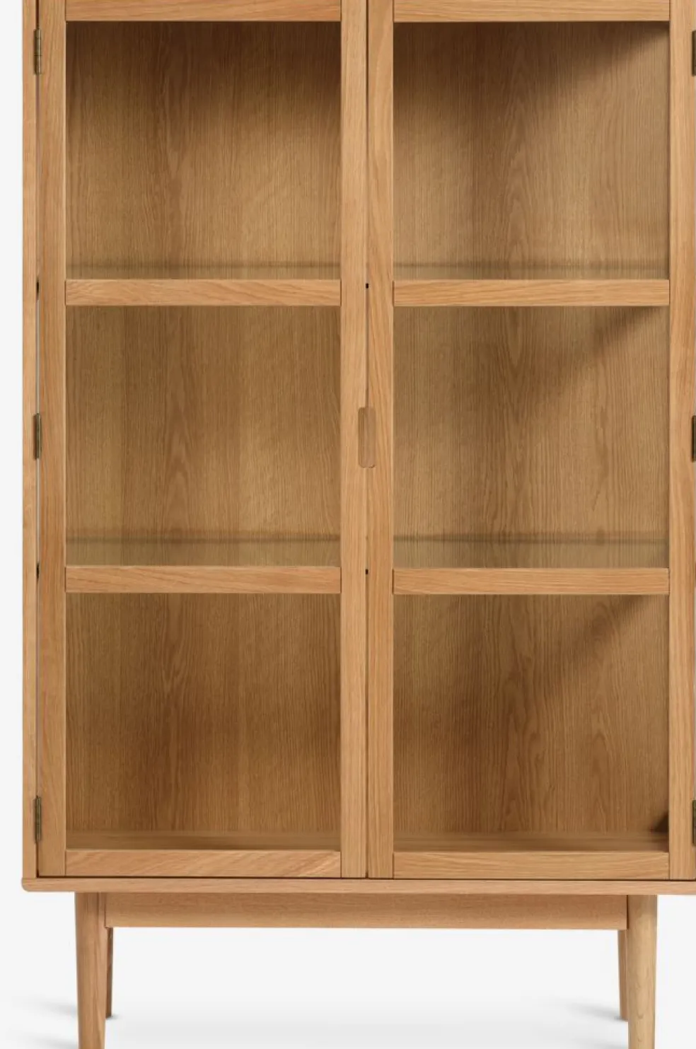 VESTERBYVitrine VESTERBY bas 2 portes chêne naturel