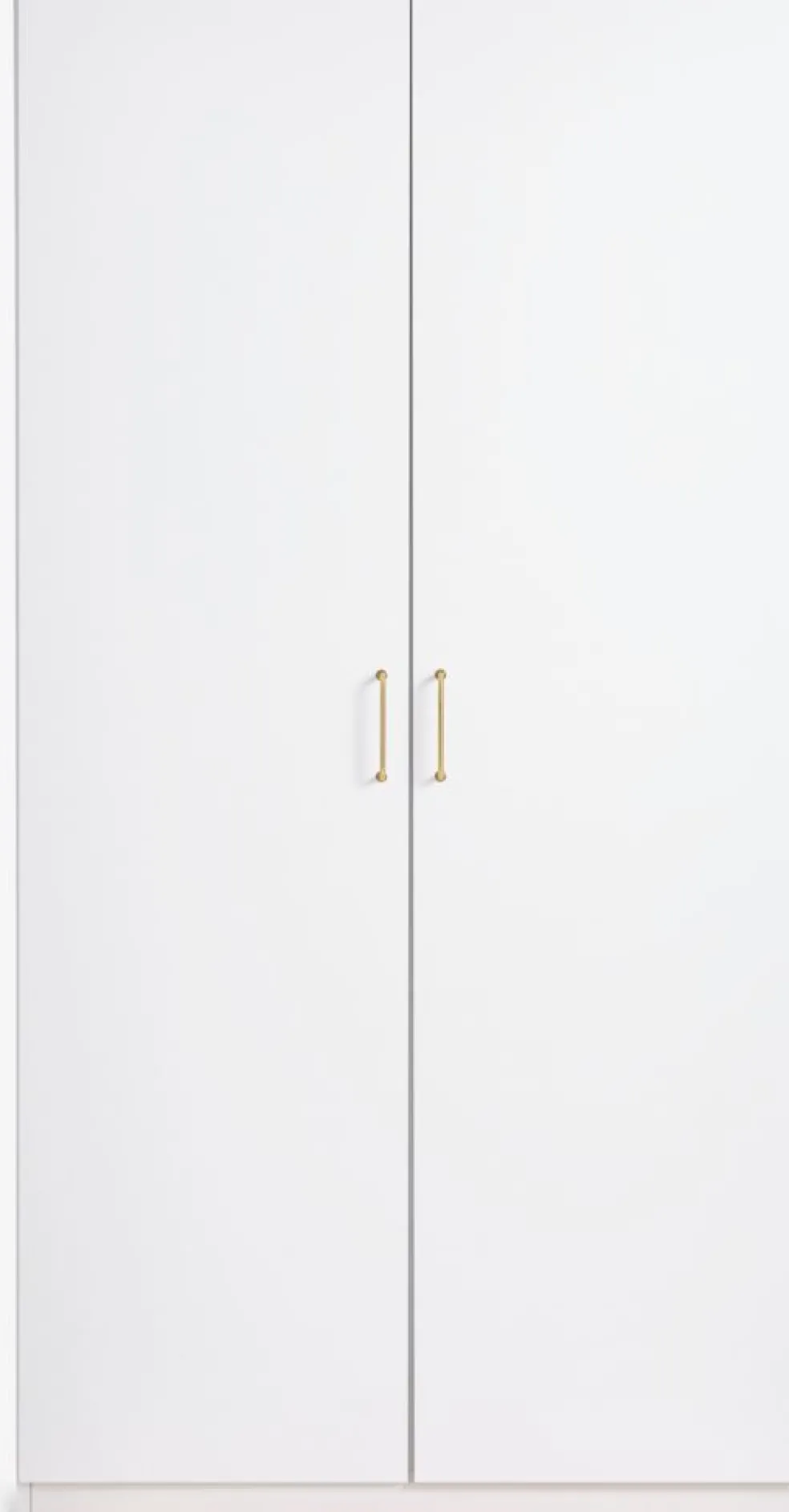 VIBYArmoire VIBY 101x200 2 portes blanc
