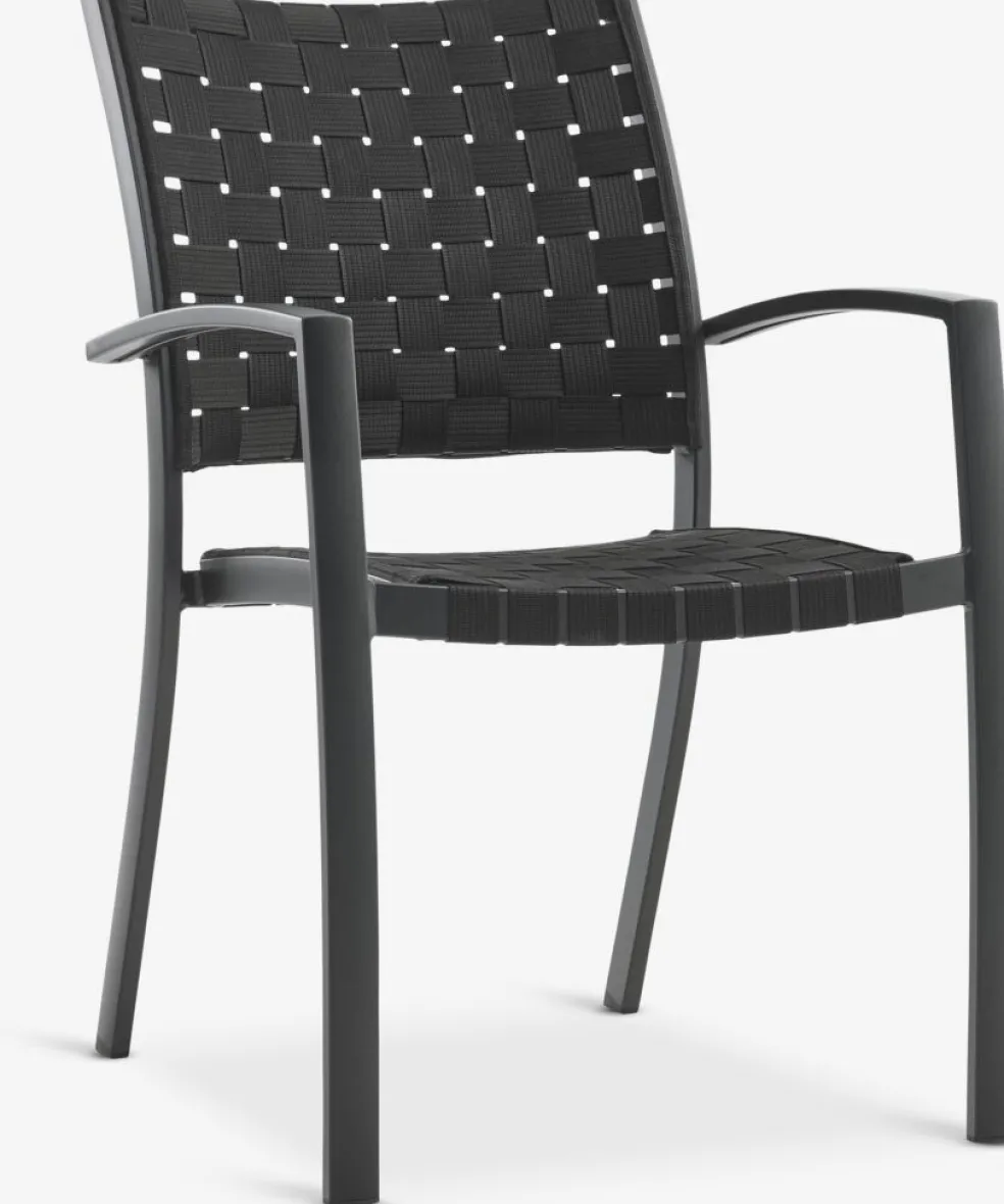 VIERLI + GLOMFJORDVIERLI L149 table + 4 GLOMFJORD chaises noir