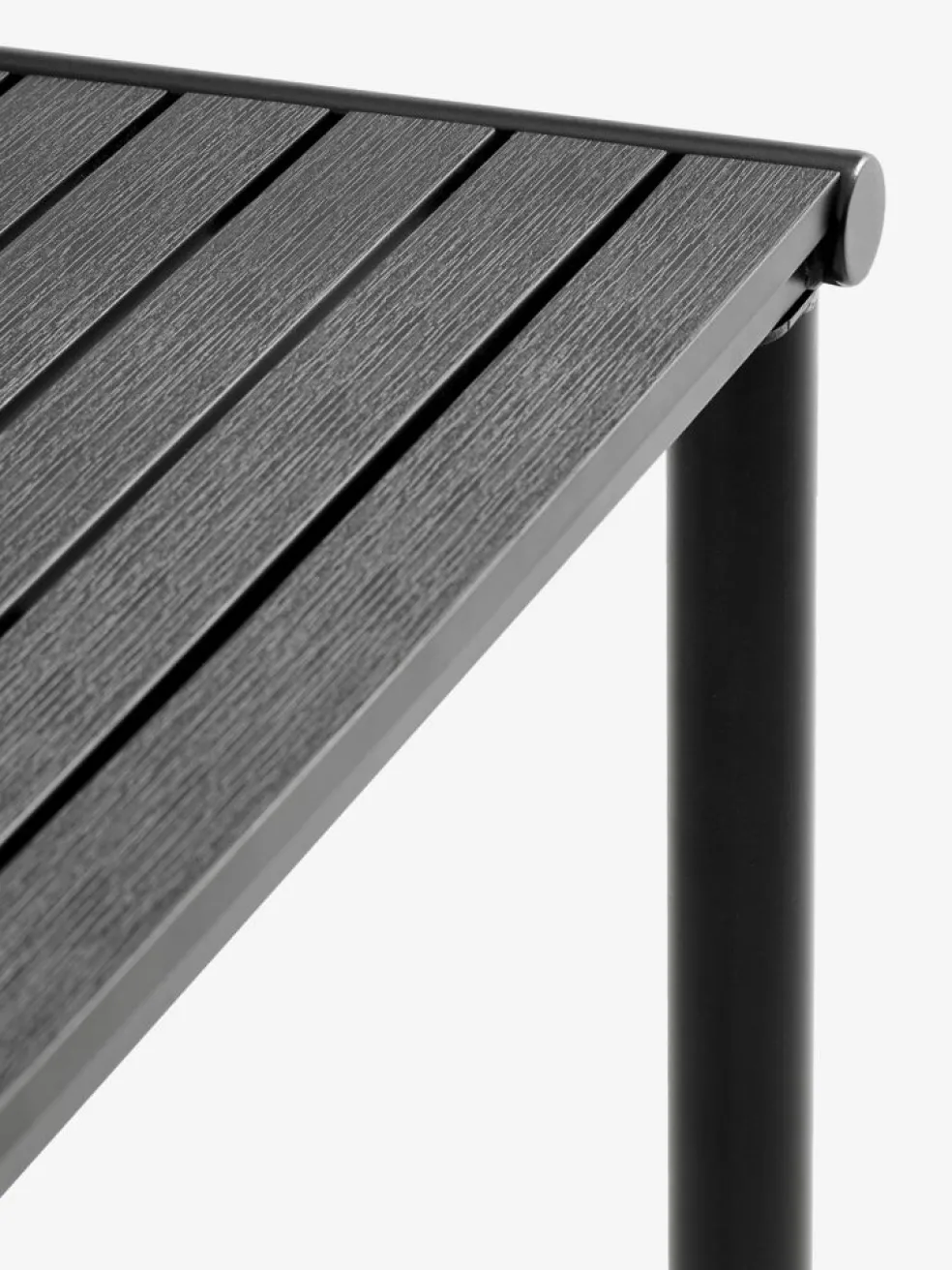 VIERLI + TRILLEVALLENVIERLI L149 table + 4 TRILLEVALLEN chaises noir