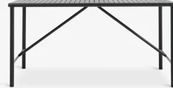 VIERLI + TRILLEVALLENVIERLI L149 table + 4 TRILLEVALLEN chaises noir