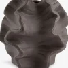 VILHELMVase VILHELM H18cm brun foncé
