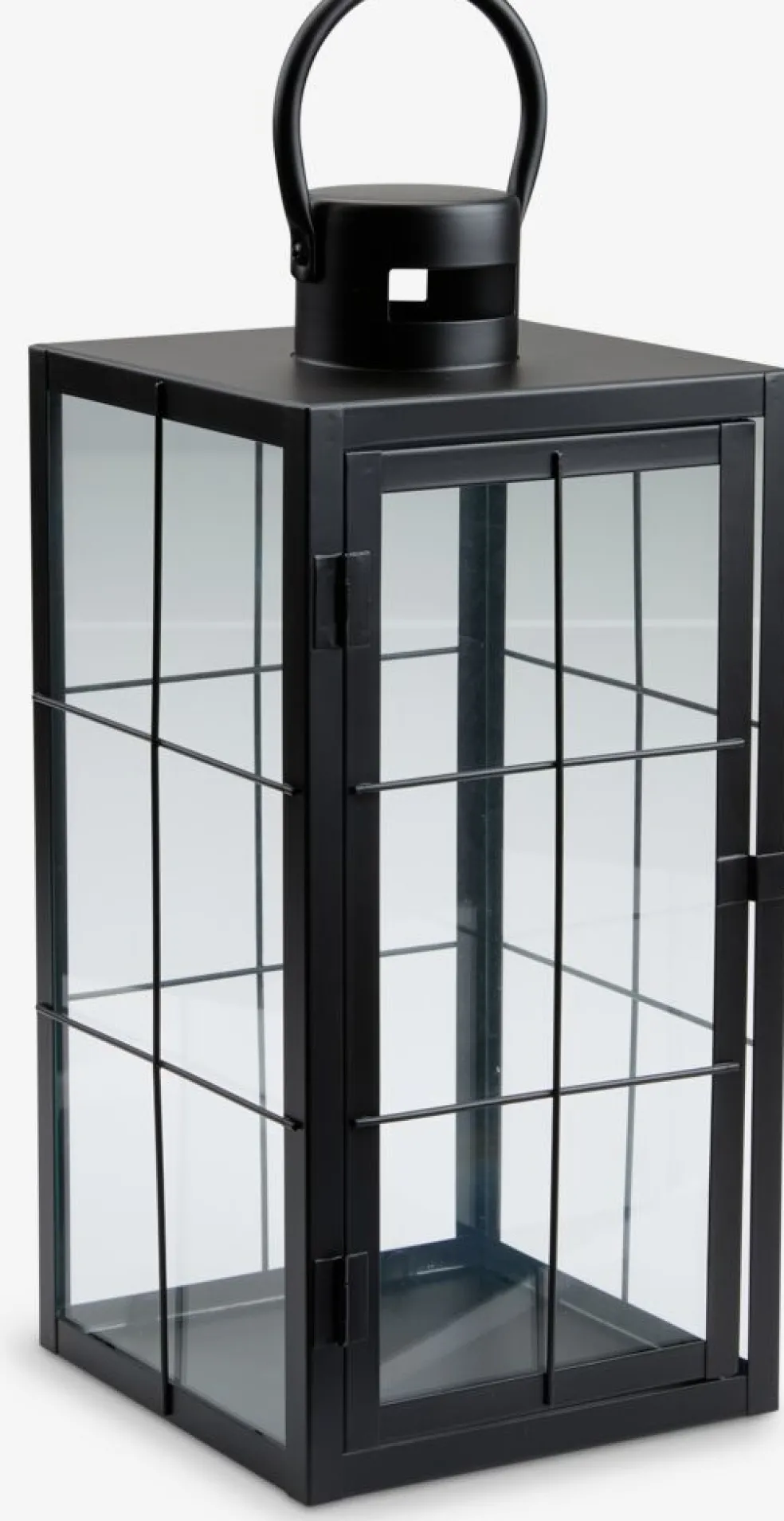 VILLADSLanterne VILLADS l16xL16xH36cm noir