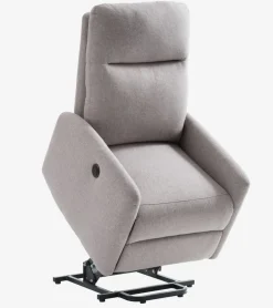 VONSILDFauteuil releveur VONSILD fonction releveur électrique gris