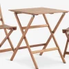 VRAADAL + VRAADALVRAADAL L62 table + 2 VRAADAL chaises eucalyptus