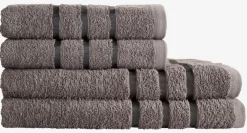 YSBYPlusServiette de toilette YSBY 50x90 gris foncé